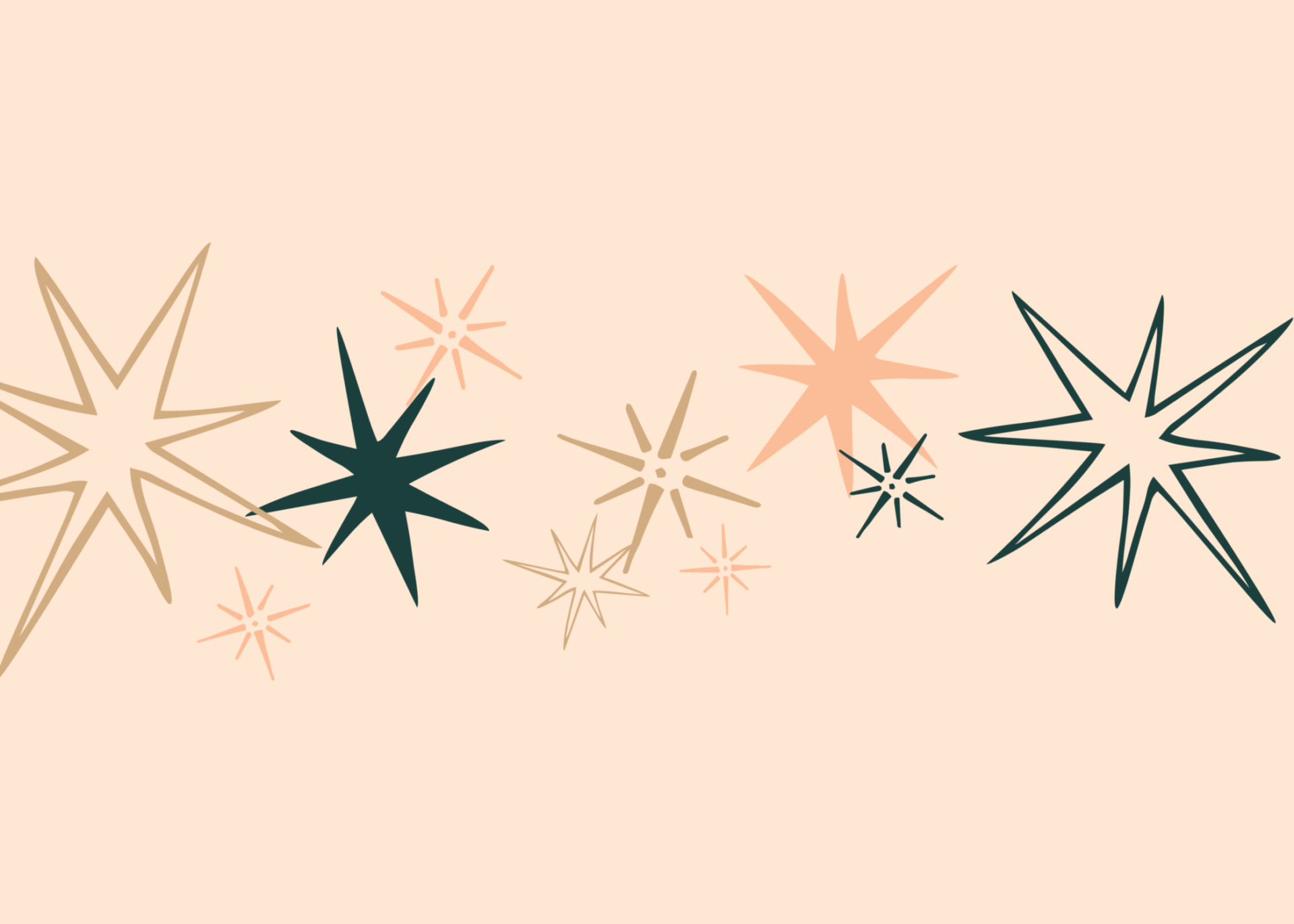 shop small starry header